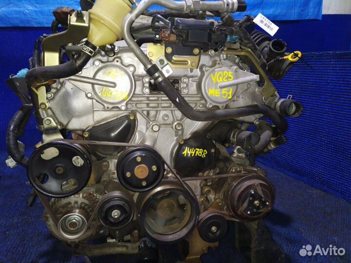 Двигатель Nissan Elgrand E51 VQ25DE 2006