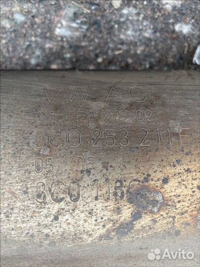 Глушитель основной Volkswagen Passat