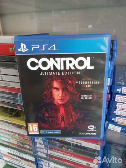 Control Ultimate edition диск ps4