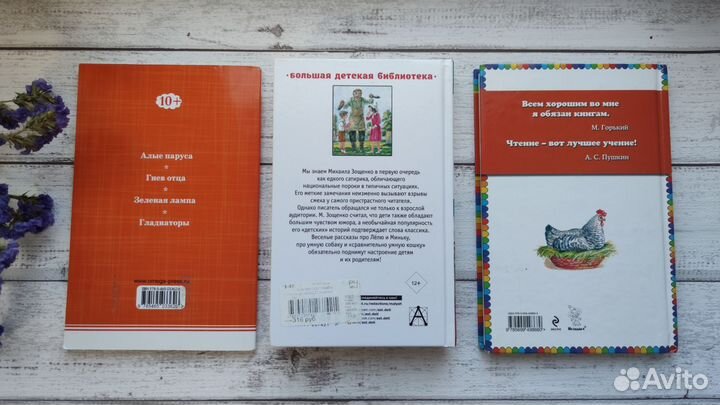 Пакет Книг для детей и малышей (мешок книг)