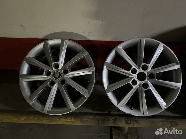 Оригинальные диски skoda r17