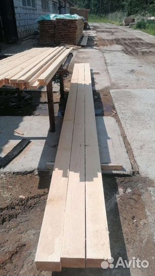 Брус, доска обрезная и не обрезная от 7000 куб