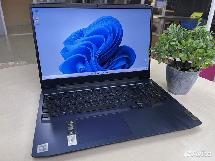 Игровой Ноутбук Lenovo/Core i5/8GB/GTX1650Ti/SSD