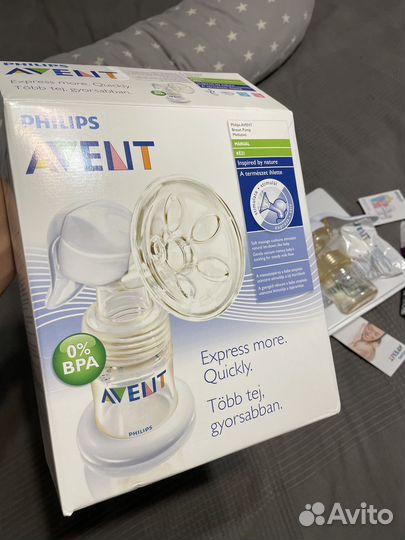 Молокоотсос avent ручной