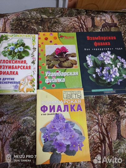 Книги о разведении фиалок