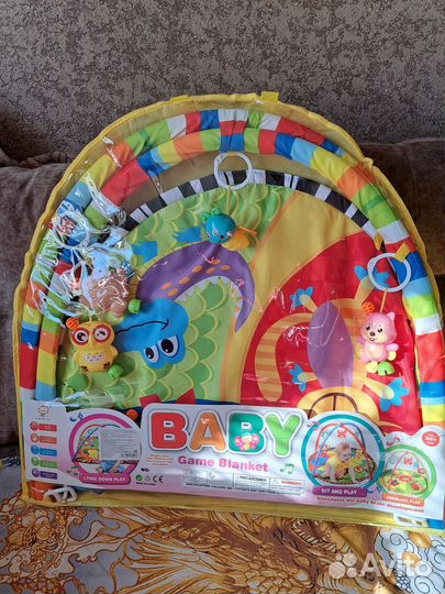 Детский игровой коврик