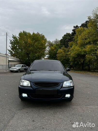 Hyundai Accent 1.6 МТ, 2007, 168 250 км