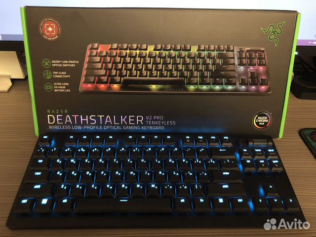 Razer deathstalker v2 pro TKL купить в Москве | Электроника | Авито