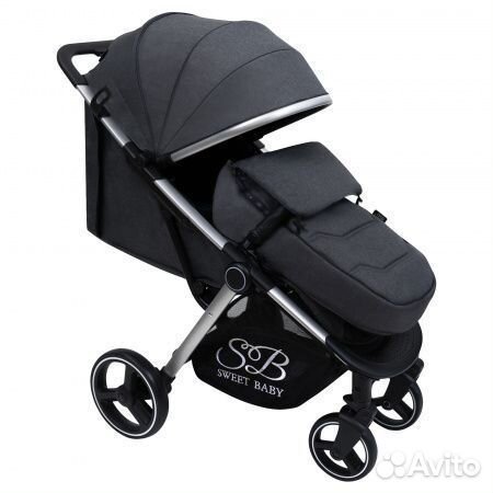 Прогулочная коляска Sweet Baby Suburban Light gray