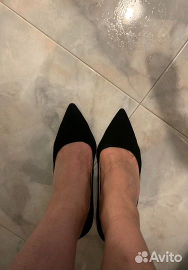 Туфлю велюр