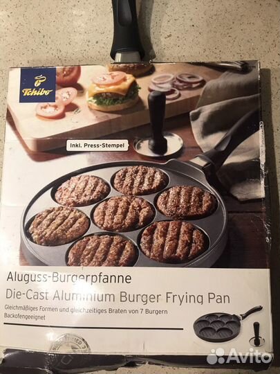 Сковорода для бургеров новая