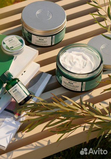 Крем для тела the body shop wellness