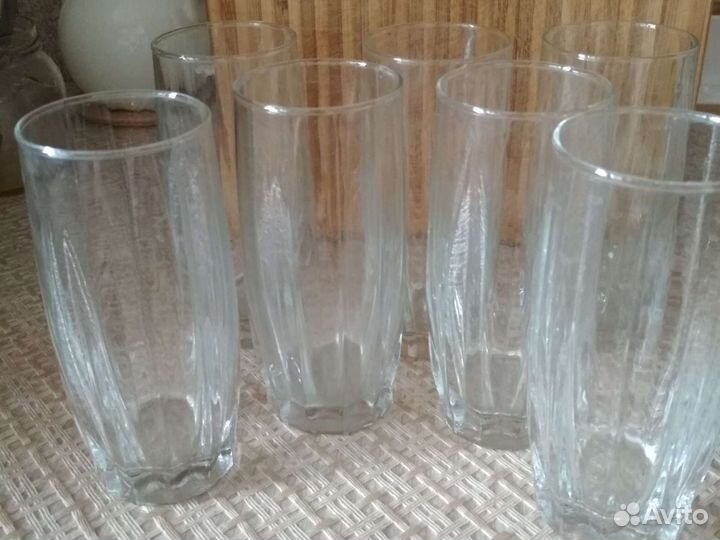 Посуда из стекла разная