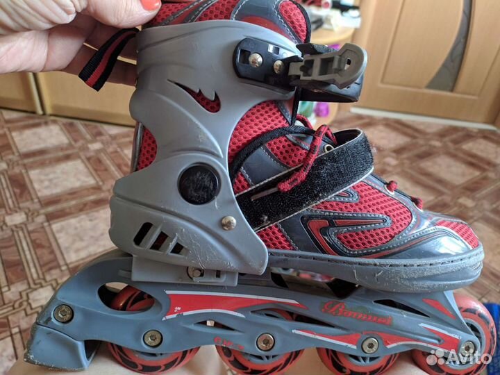 Роликовые коньки детские раздвижные