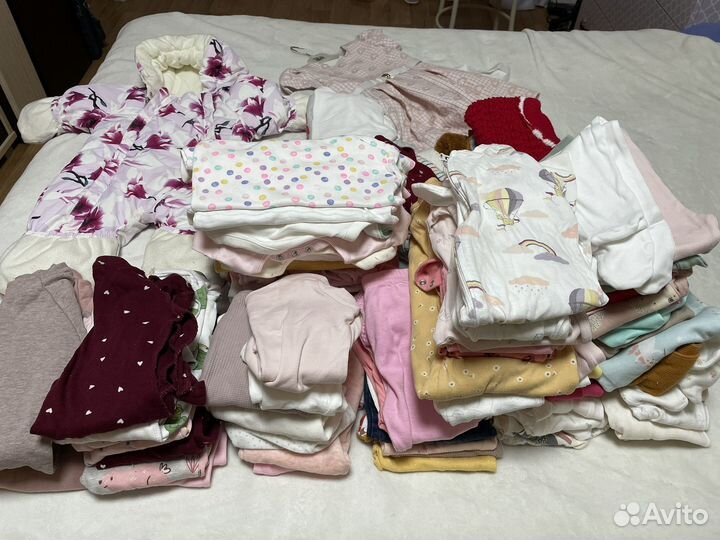 Отдам бесплатно детские вещи пакетами