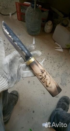 Нож охотничий якутский