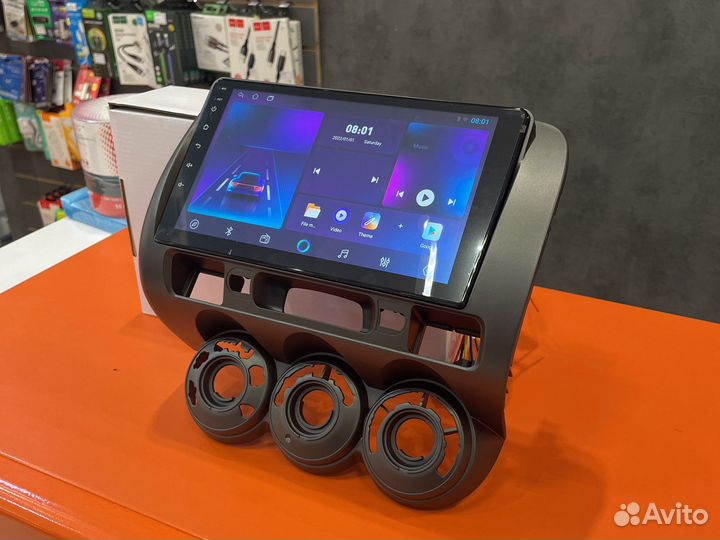 Магнитола на honda фит jazz 2002-2008