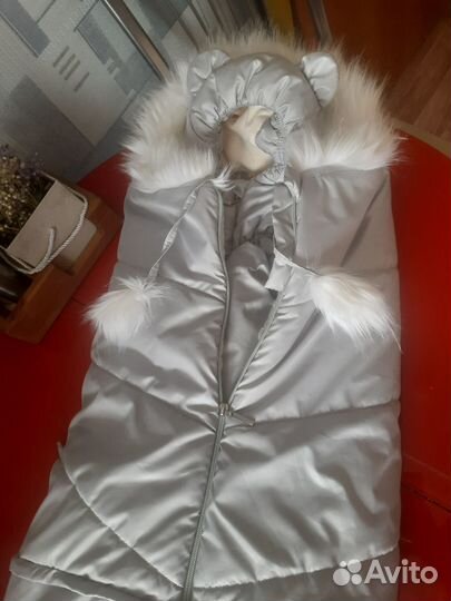 Конверт на выписку зимний