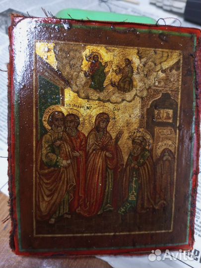Икона в серебряном окладе 84