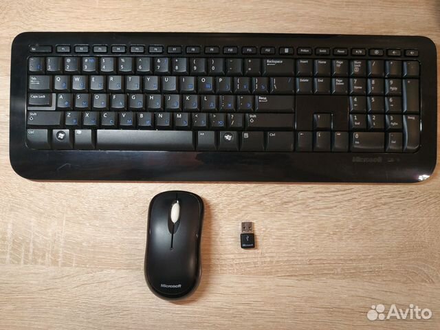 Клавиатура и мышь беспроводные Microsoft wireless