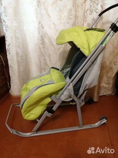 Коляска санки