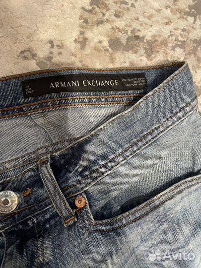 Джинсы Armani exchange