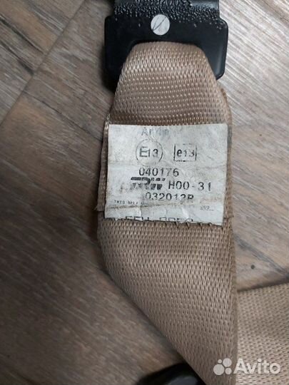 Ремень безопасности Bmw X5 E53 3.0D M57 2003