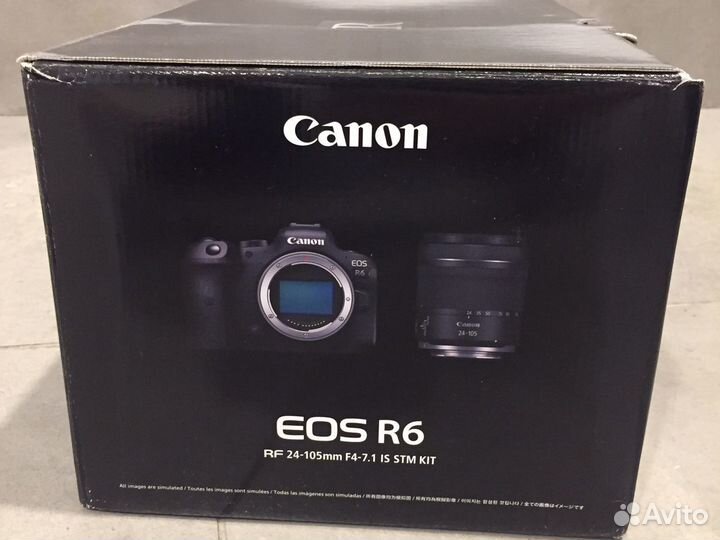 Canon EOS R6 Kit RF 24-105mm f/4-7.1 IS STM Новый