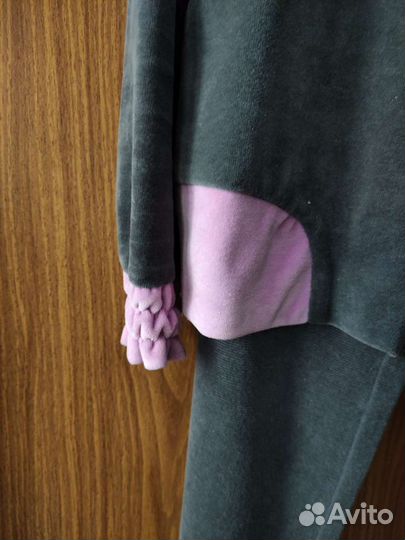 Костюм домашний женский спортивный бархатный