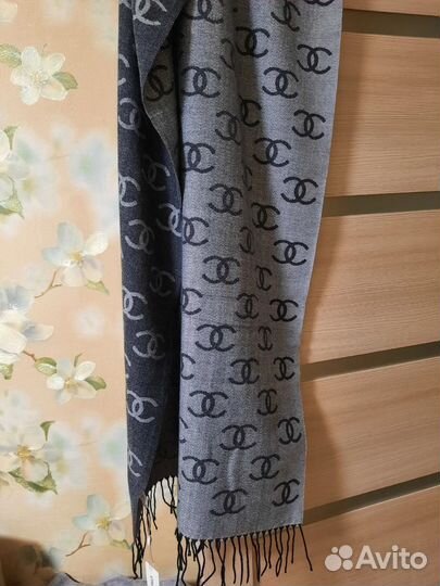 Палантин шарф christian dior диор Шанель chanel