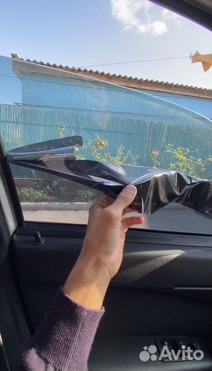 Съемная силиконовая тонировка 15