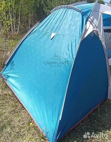 Палатка 2-х комнатная, 4-х местная