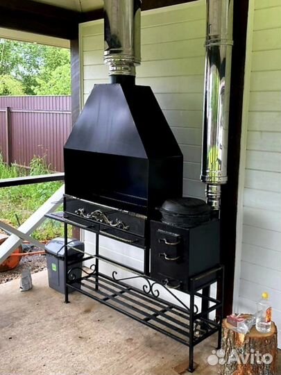 Мангальный комплекс в беседку