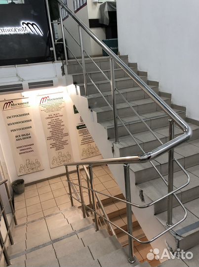 Перила из нержавейки под ключ