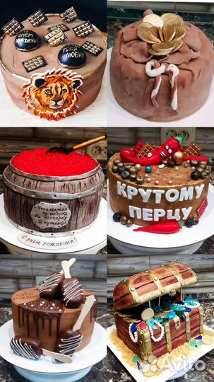 Торты, пирожные, капкейки на заказ