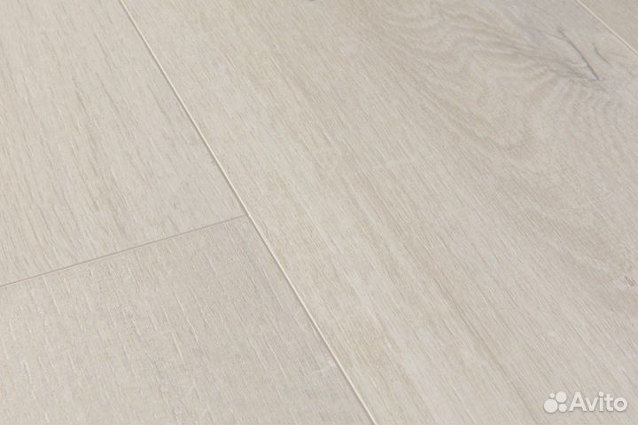 Пвх-плитка Quick-Step Livyn Дуб хлопковый белый