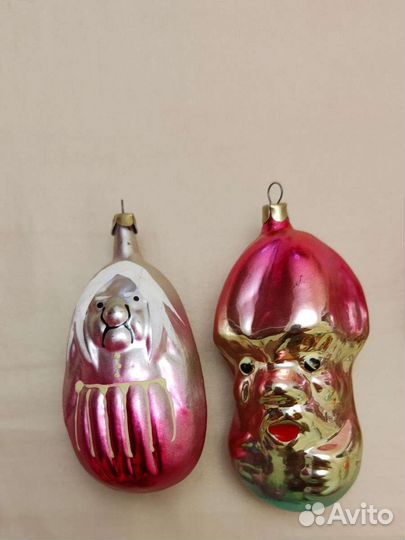 Елочные игрушки СССР