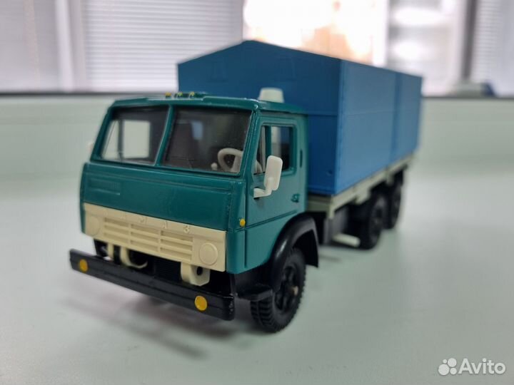Модель камаз 5321 с тентом 1:43 Сделано в СССР