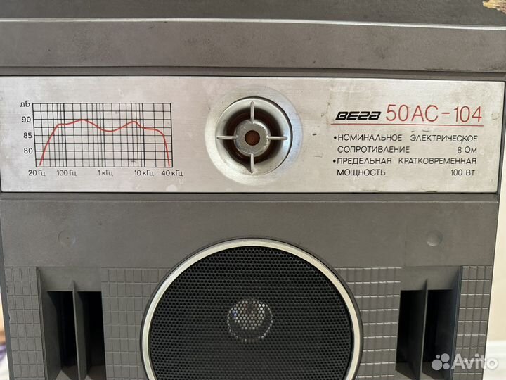 Колонки Вега 50ас 104