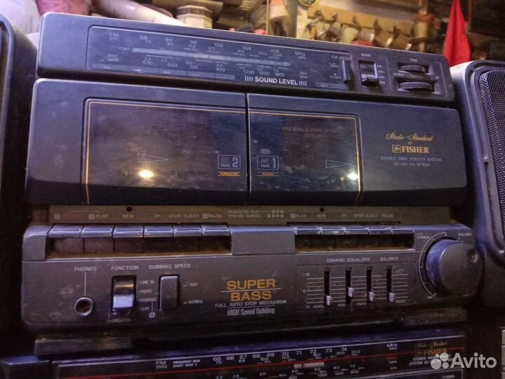 Кассетный магнитофон Fisher