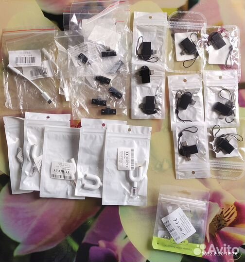 Переходник iPhone Микро USB to USB Микро tupe C