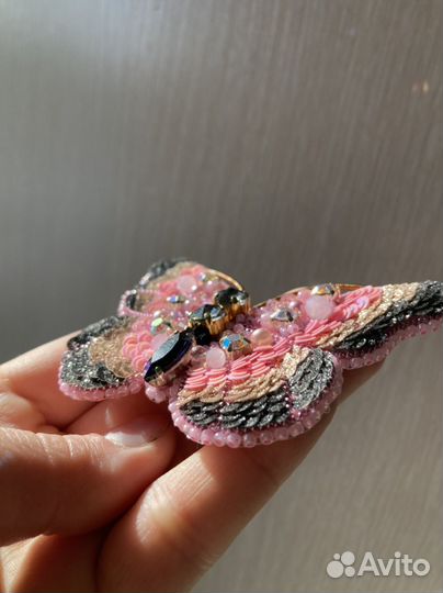 Брошь ручная работа