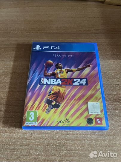 Игры на ps4 NBA2k-24