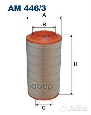 Фильтр воздушный AM446/3 AM446/3 Filtron