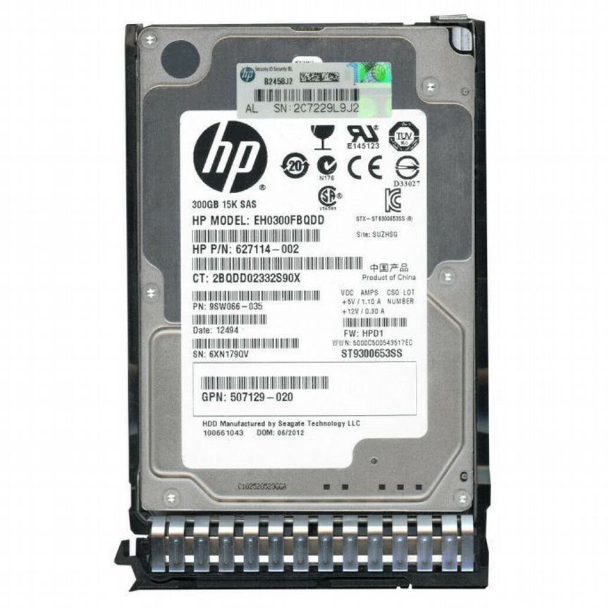 [731042-001] Жесткий Диск Hp 300gb Sas 2,5" Hdd 731042-001
