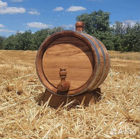 Бочка дубовая 5; 10; 15л. Апшеронский дуб