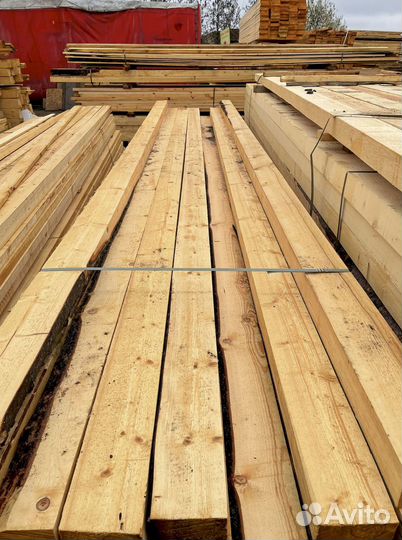 Доска обрезная 25х150