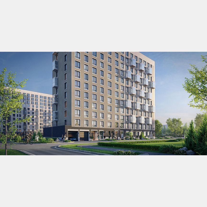 1-к. квартира, 44,4 м², 10/12 эт.