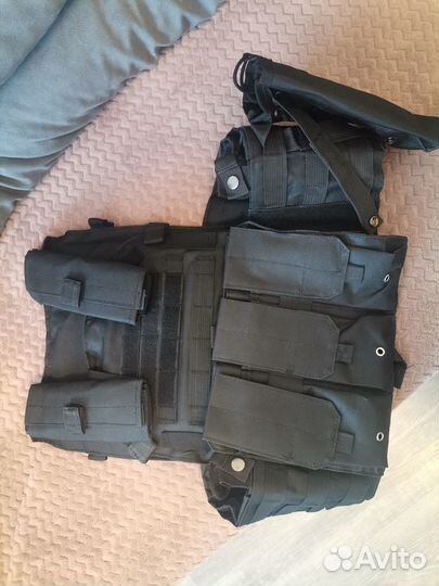 Разгрузка тактическая черная