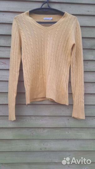 Пуловер шерсть кашемир Marie Lund 46 р на доставке